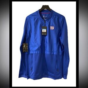 Nike NY Giants Windbreaker Lightweight Jacket On Field Apparel Men’s Medium NWT